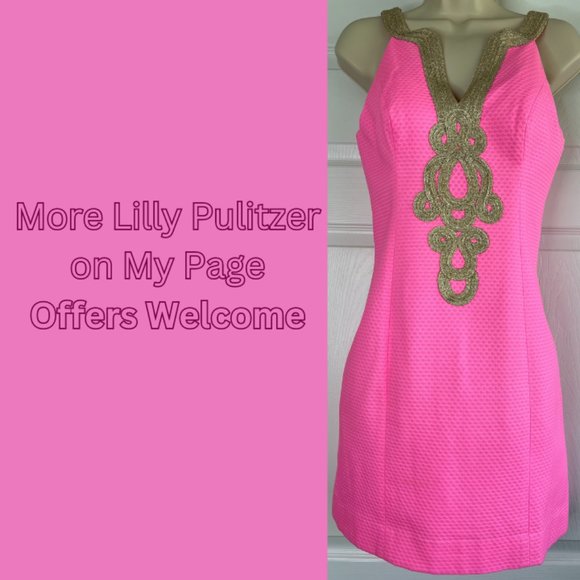 Classic Lilly Pulitzer Silk Maxi Dress Blue with Pink Morning Glories Size 6 - Picture 16 of 16